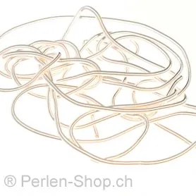 French Wire (würmli), Color: Silber, Size: ±0.38 mm, Qty: ±70cm