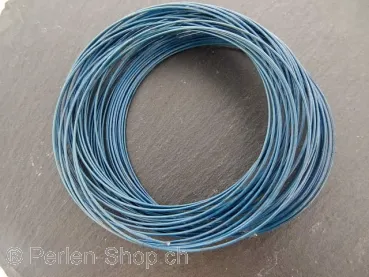 Bracelet coil springs, Color: blue, Size: ±60mm, Qty: ±10g