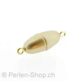 Magnetic Clasps , Color: gold, Size: 16 mm, Qty: 2 pc.