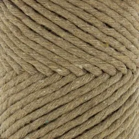 Hoooked Wolle Spesso Makramee Rope, Farbe: Braun, Gewicht: 500g, Menge: 1 Stk.