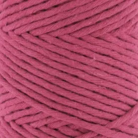 Hoooked Wolle Spesso Makramee Rope, Farbe: Rot, Gewicht: 500g, Menge: 1 Stk.