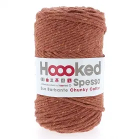 Hoooked Wolle Spesso Makramee Rope, Farbe: Dunkelorange, Gewicht: 500g, Menge: 1 Stk.