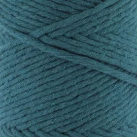 Hoooked Wolle Spesso Makramee Rope, Farbe: Petrol, Gewicht: 500g, Menge: 1 Stk.