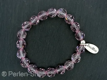Swarovski Bracelet 10 mm in Lilac Shadow
