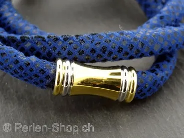Wrap bracelet blue