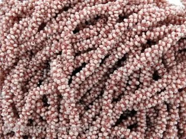SeedBeads-Cord, Color: rose, Size: ±6mm, Qty: 10cm