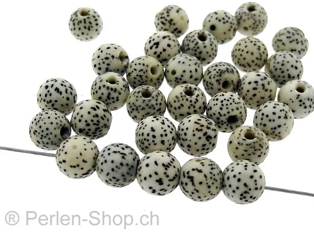Lotus Bohdi Seed, Color: beige, Size: ±8mm, Qty: 10 pc.
