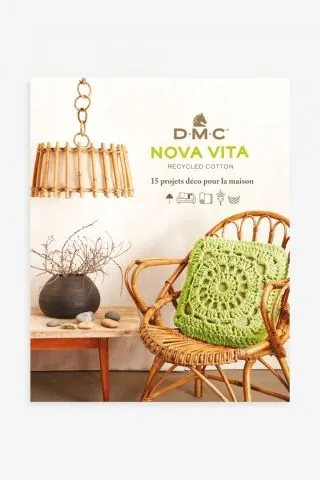 DMC Nova Vita Anleitungsbuch Homedekorationen Nr. 1 FR