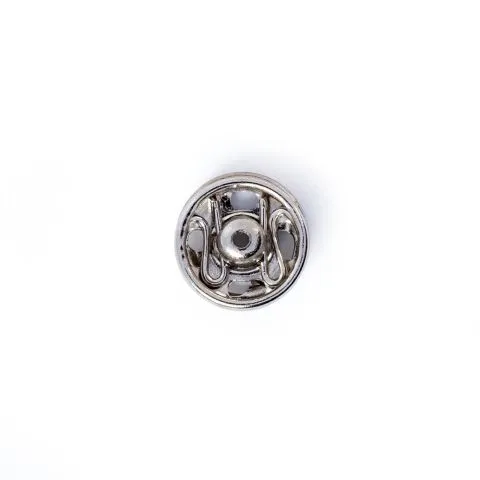 Prym Annähdruckknopf, silber, Grösse: 7 mm, Karte 12 Stk., nickelfrei