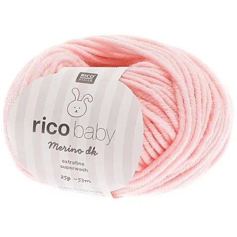 Rico Design Wool Baby Merino DK 25g Rosa