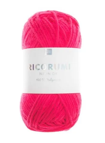 Rico Creative Ricorumi DK 25 g, neon pink