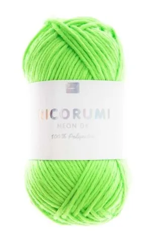 Rico Creative Ricorumi DK 25 g, néon vert