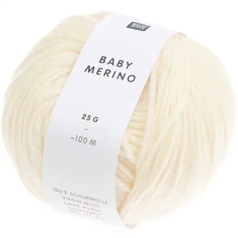 Rico Design Wool Baby Merino DK 25g Creme