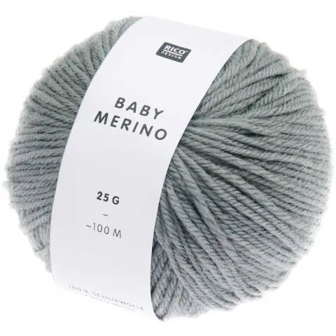 Rico Design Wool Baby Merino DK 25g Grau