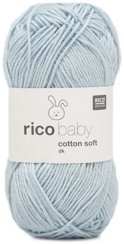 Rico Design Wool Baby Cotton Soft DK 50g Hellblau