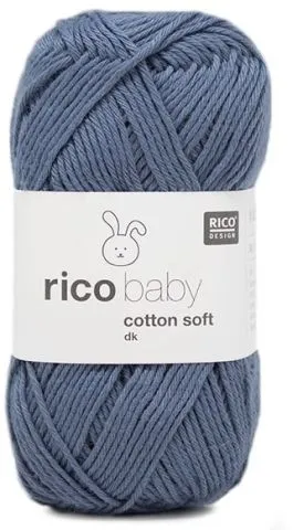 Rico Design Wolle Baby Cotton Soft DK 50g, Jeans