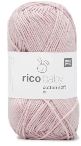 Rico Design Wolle Baby Cotton Soft DK 50g, Hellrosa