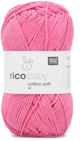 Rico Design Wool Baby Cotton Soft DK 50g Flamingo