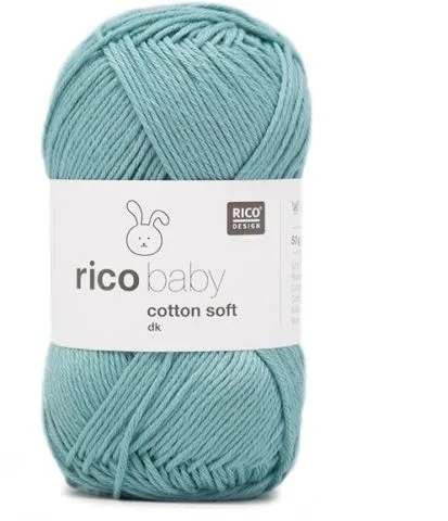 Rico Design Wool Baby Cotton Soft DK 50g Türkis