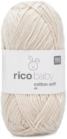 Rico Design Wolle Baby Cotton Soft DK 50g, Natur