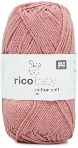 Rico Design Laine Baby Cotton Soft DK 50g Dunkelrosa