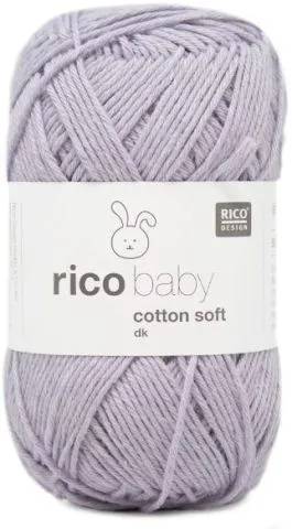 Rico Design Wolle Baby Cotton Soft DK 50g, Helllila