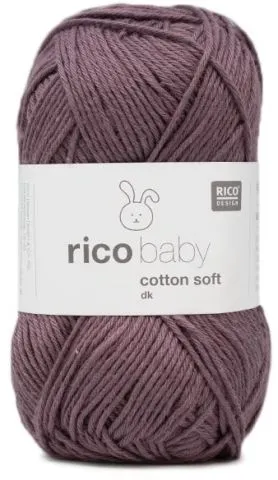 Rico Design Laine Baby Cotton Soft DK 50g Pflaume