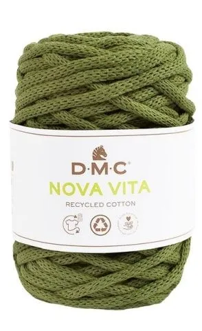 DMC Nova Vita 12, Häkeln Stricken Makramee, Farbe: Olive, Menge: 1 pc.