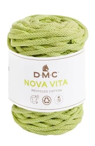 DMC Nova Vita 12, Häkeln Stricken Makramee, Farbe: Hellgrün, Menge: 1 pc.