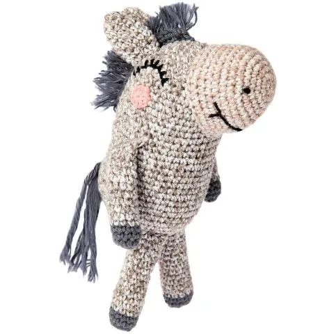 Rico Design Crochet Kit Ricorumi Animals Donkey, Quantity: 1 piece.