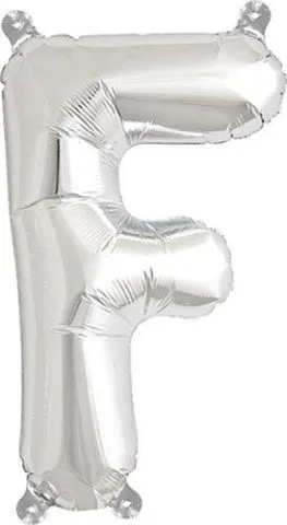 Rico ballon aluminium F, argent, taille: ca. 36 cm