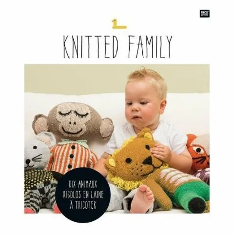 Rico Magazin Knitted Family french