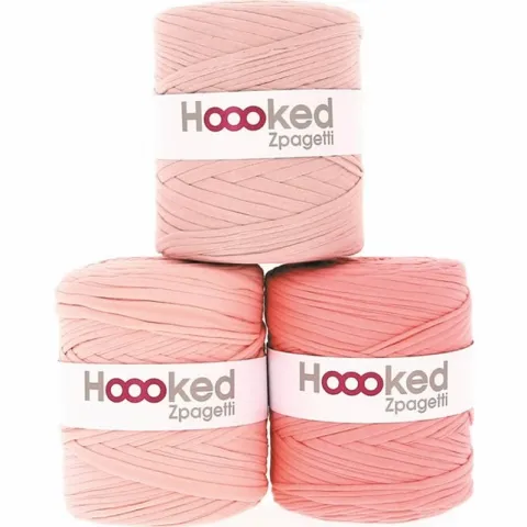 Hoooked Zpagetti Peach Shades, Color: Orange, Weight: ±700g, Quantity: 1 pc.
