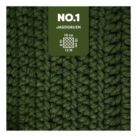 myboshi Wolle Nr.1 col.129 jagdgrün, 50g/55m, Menge: 1 Stk.