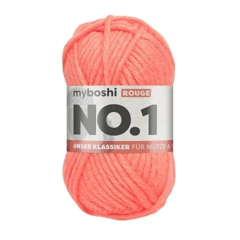 myboshi yarns Nr.1 col.141 rouge, 50g/55m, quantity: 1 pc.
