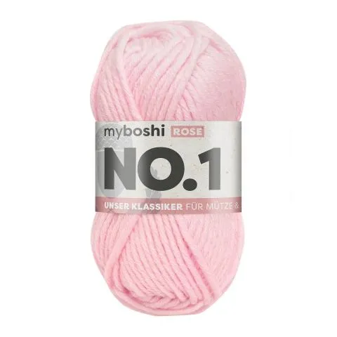 myboshi yarns Nr.1 col.142 rose, 50g/55m, quantity: 1 pc.