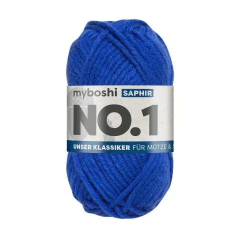 myboshi Wolle Nr.1 col.159 saphir, 50g/55m, Menge: 1 Stk.