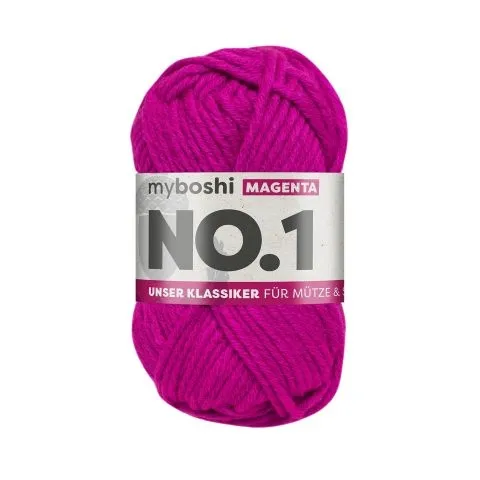 myboshi fills Nr.1 col.162 magenta, 50g/55m, quantité: 1 pièce