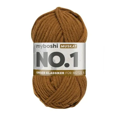 myboshi yarns Nr.1 col. 176 muskat, 50g/55m, quantity: 1 pc.