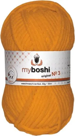 myboshi Wolle Nr.3 col.337 aprikose, 50g/45 m, quantité : 1 pièce.
