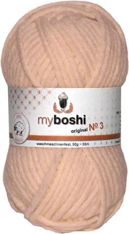 myboshi yarn Nr.3 col.338 magnolie, 50g/45 m, quantity: 1 pc.
