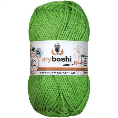 myboshi yarn Nr.4 col.424 apfel, 50g/100m, quantity: 1 pc.
