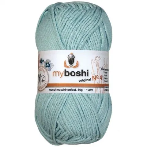 myboshi Wolle Nr.4 col.451 himmelblau, 50g/100m, quantité: 1 pièce
