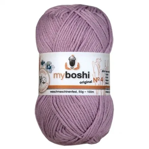 myboshi yarn Nr.4 col.461 candy purpur, 50g/100m, quantity: 1 pc.