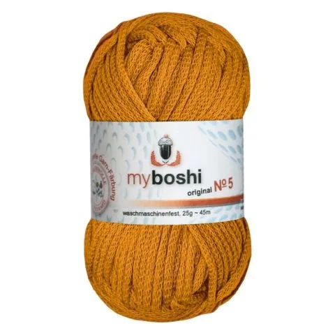 myboshi yarn Nr.5 col.537 aprikose, 25g/45m, quantity: 1 pc.