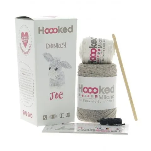 Hoooked Crochet Set Elephant Eco Barbante Lava, Couleur: mint, Quantité: 1 pièce.