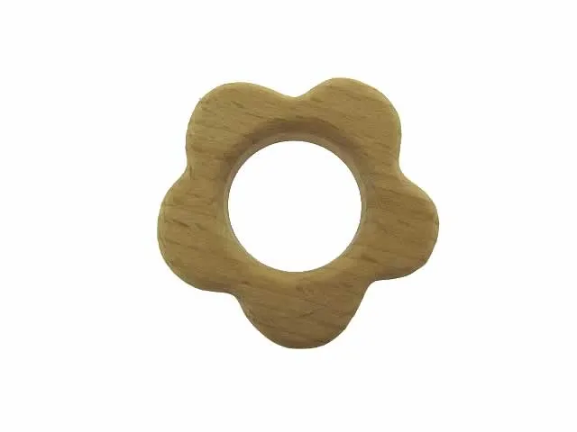 Teather Flower, Color: brown, Size: ±50x50mm, Qty: 1 pc.