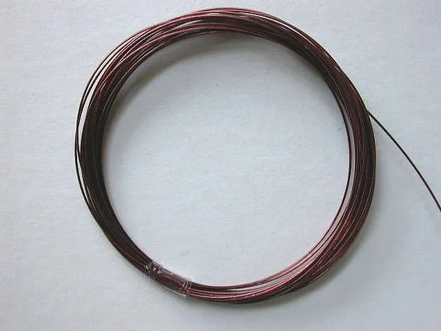 CRAZY DEAL Brass wire, 0.4mm, 4 meter, color brown