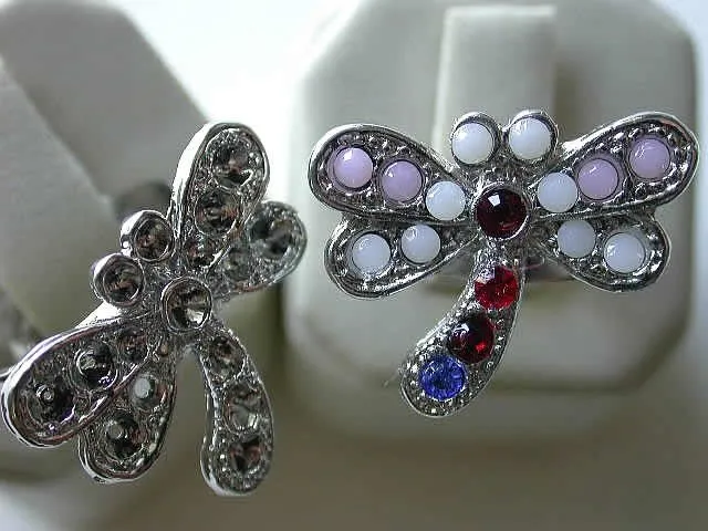 Finger ring dragonfly, adjustably to stick, 1 pc.