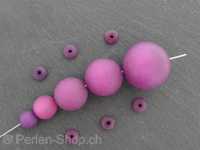 Polaris Beads lilac, 20mm, 2 pc.